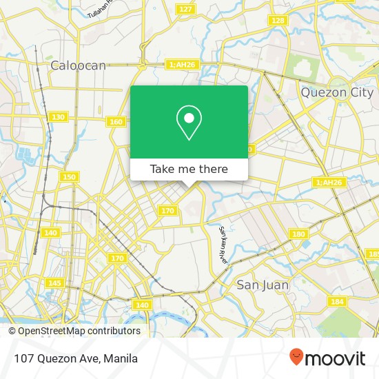 107 Quezon Ave map