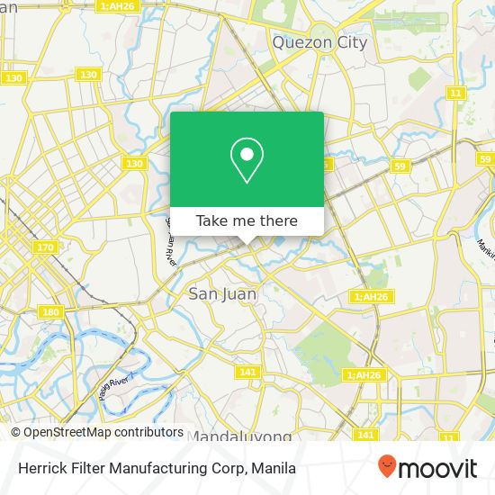 Herrick Filter Manufacturing Corp map