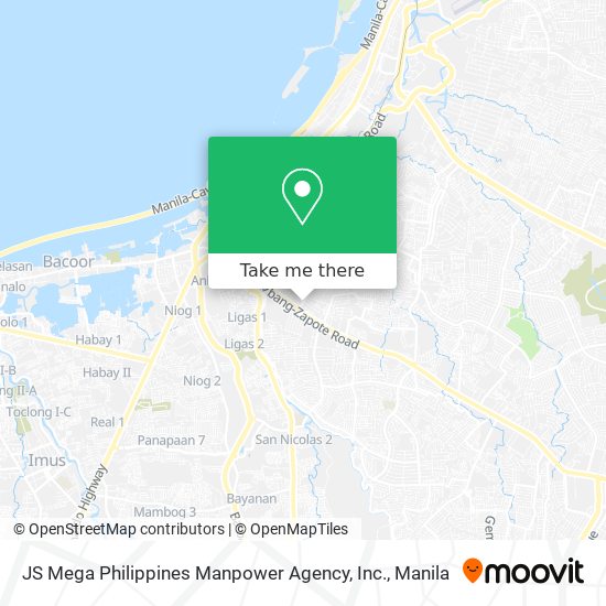 JS Mega Philippines Manpower Agency, Inc. map