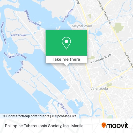 Philippine Tuberculosis Society, Inc. map