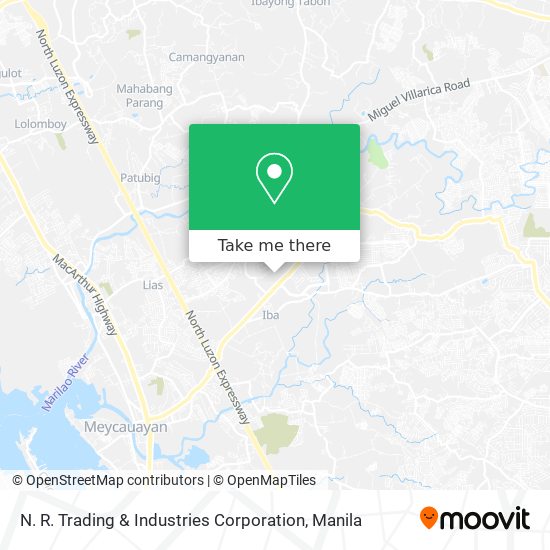N. R. Trading & Industries Corporation map