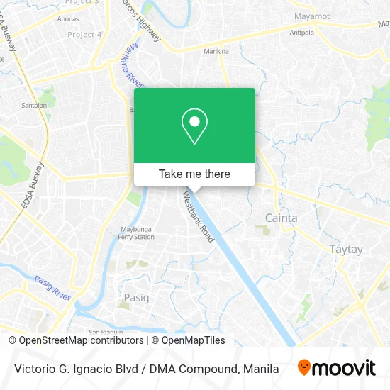 Victorio G. Ignacio Blvd / DMA Compound map