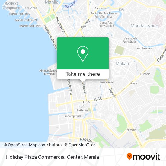 Holiday Plaza Commercial Center map