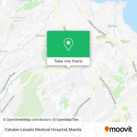 Catalan-Levado Medical Hospital map