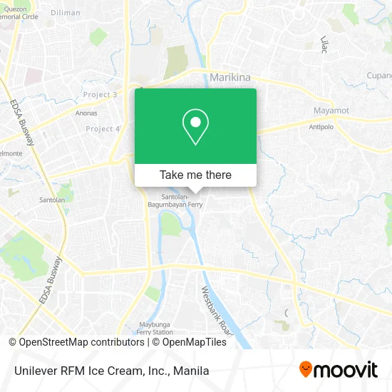 Unilever RFM Ice Cream, Inc. map
