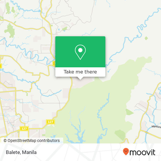 Balete map