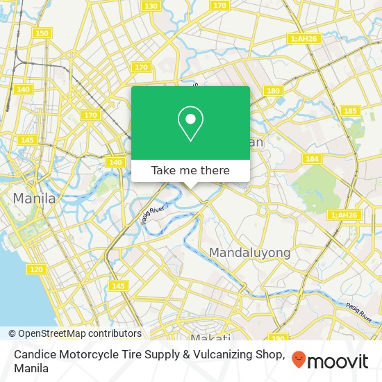 Candice Motorcycle Tire Supply & Vulcanizing Shop map