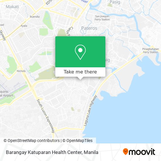 Barangay Katuparan Health Center map