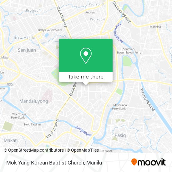 Mok Yang Korean Baptist Church map