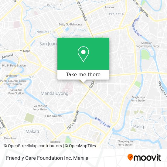 Friendly Care Foundation Inc map