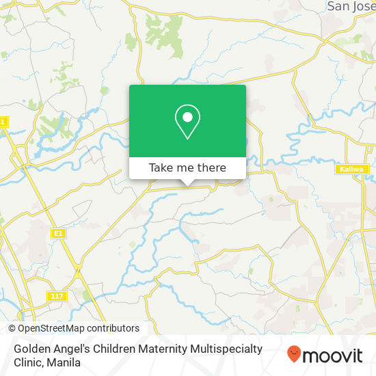 Golden Angel's Children Maternity Multispecialty Clinic map