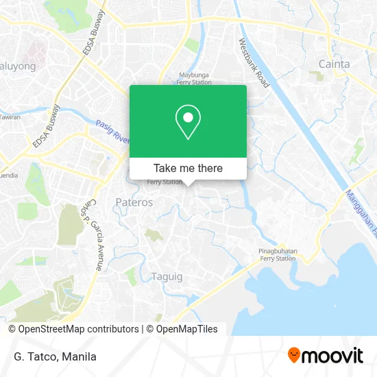 G. Tatco map