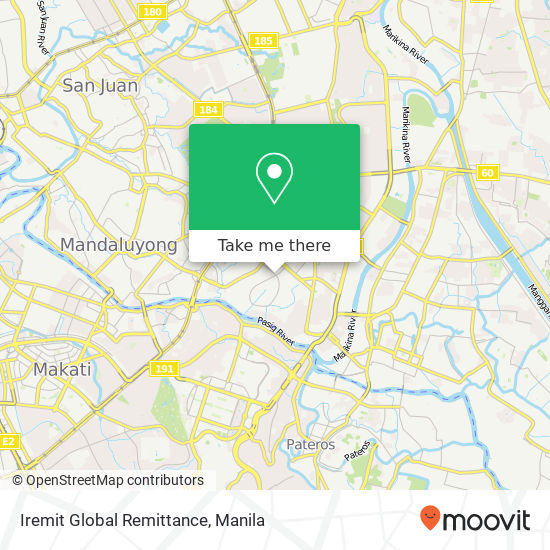 Iremit Global Remittance map