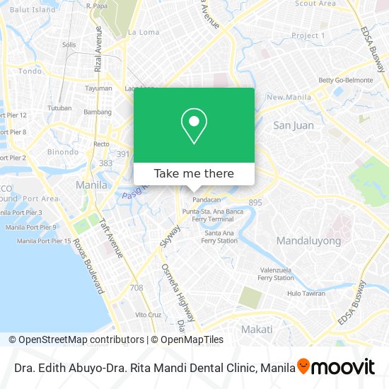 Dra. Edith Abuyo-Dra. Rita Mandi Dental Clinic map