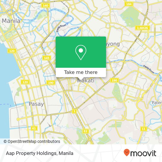 Aap Property Holdings map