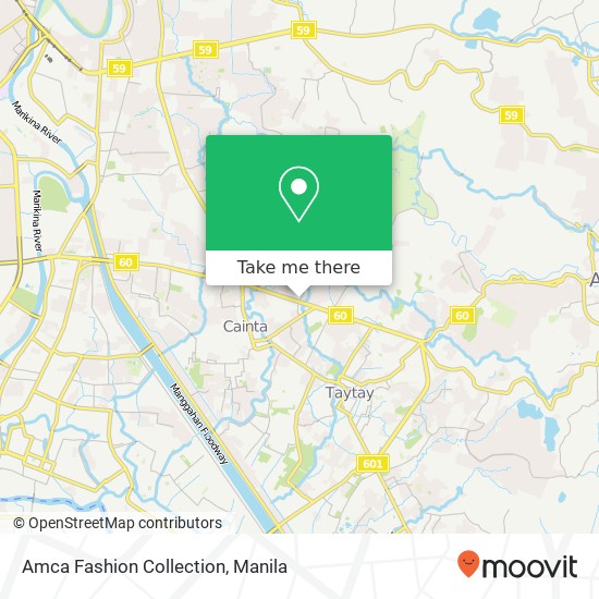 Amca Fashion Collection map