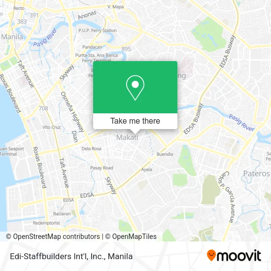 Edi-Staffbuilders Int'l, Inc. map
