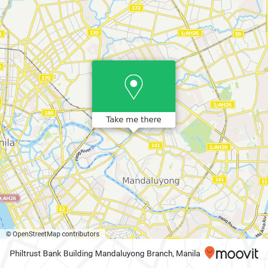 Philtrust Bank Building Mandaluyong Branch map