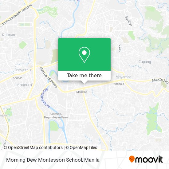 Morning Dew Montessori School map