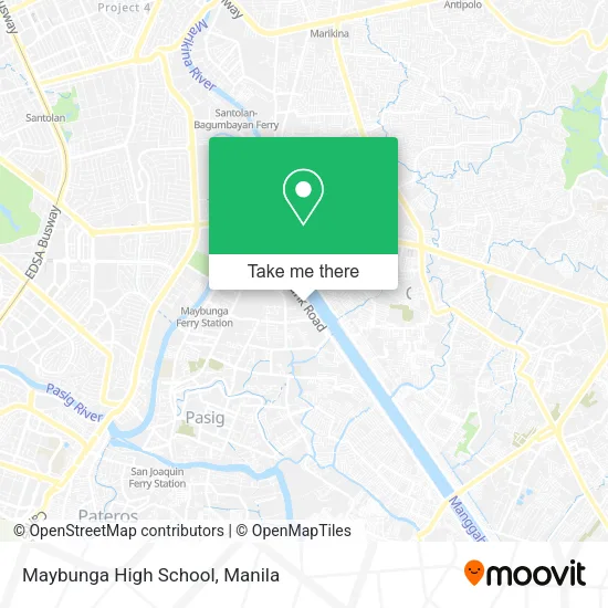 Maybunga High School map