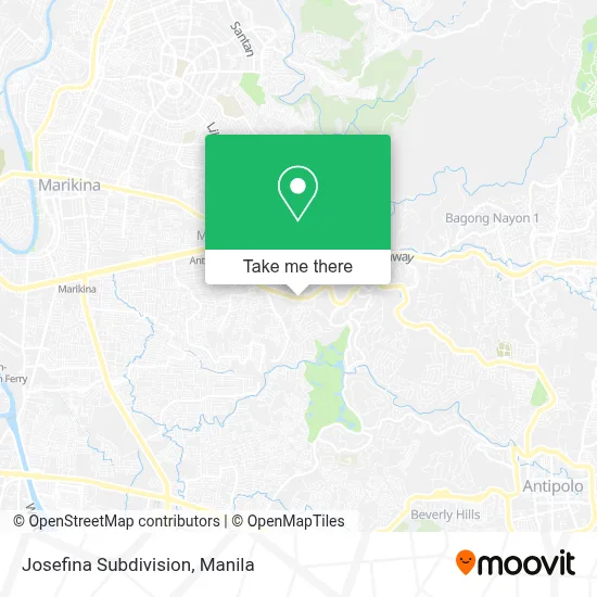Josefina Subdivision map