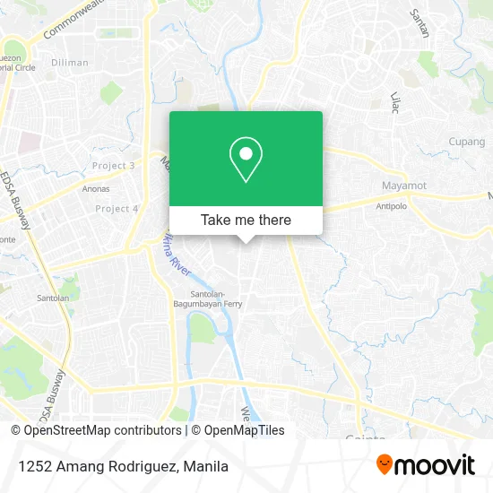 1252 Amang Rodriguez map