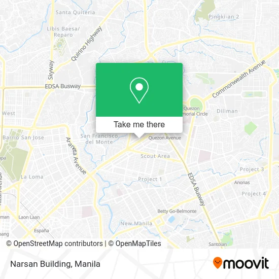 Narsan Building map