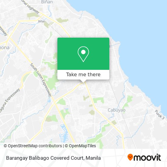 Barangay Balibago Covered Court map