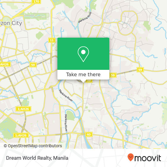 Dream World Realty map