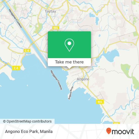 Angono Eco Park map