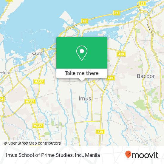 Imus School of Prime Studies, Inc. map