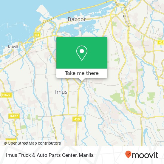 Imus Truck & Auto Parts Center map