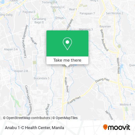 Anabu 1-C Health Center map