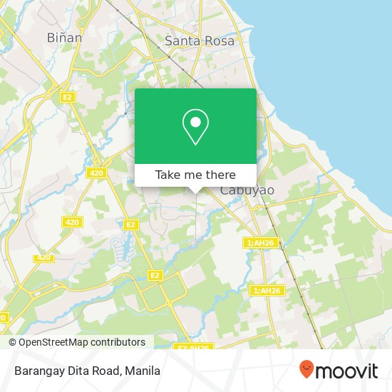 Dita Sta Rosa Laguna Map How To Get To Barangay Dita Road In Santa Rosa City By Bus?