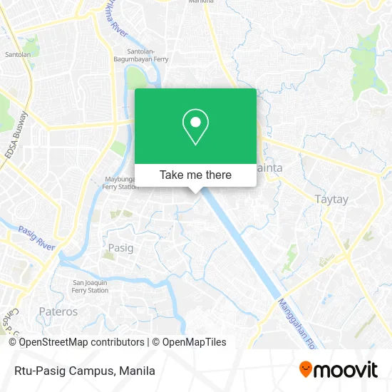 Rtu-Pasig Campus map
