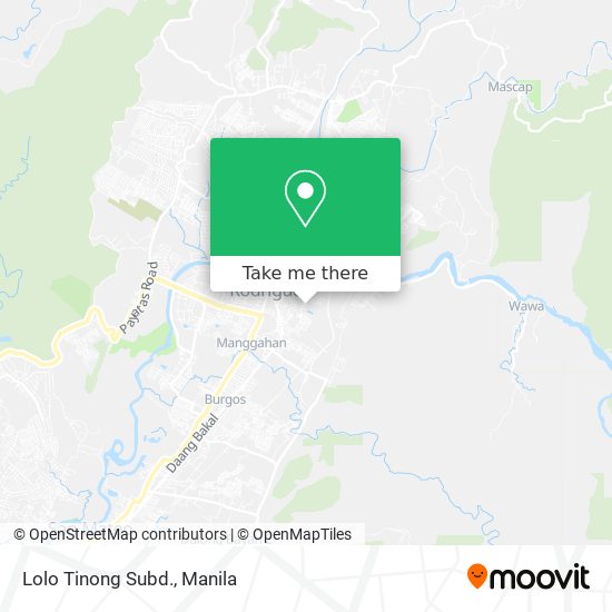 Lolo Tinong Subd. map