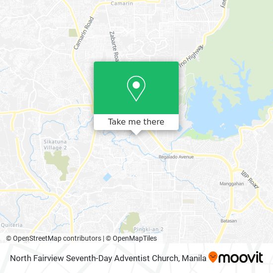 North Fairview Seventh-Day Adventist Church map