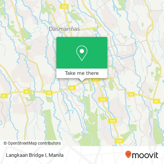 Langkaan Bridge I map