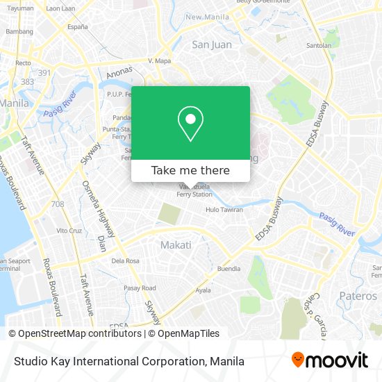 Studio Kay International Corporation map