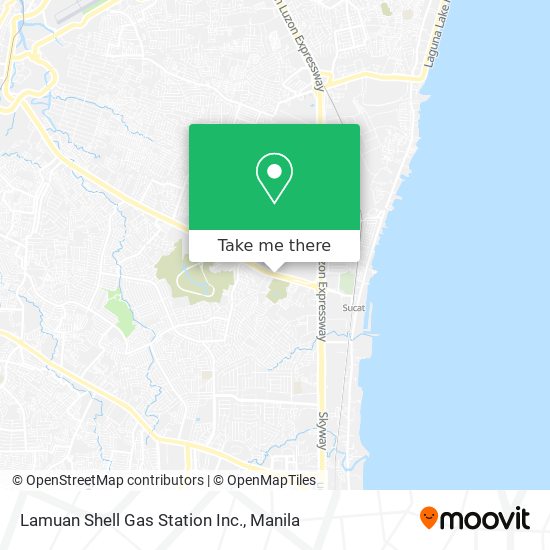Lamuan Shell Gas Station Inc. map