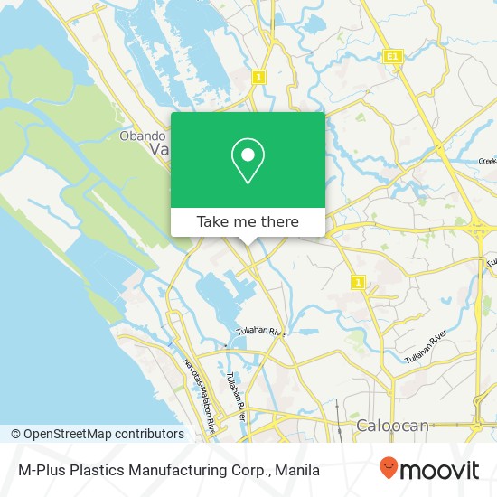 M-Plus Plastics Manufacturing Corp. map