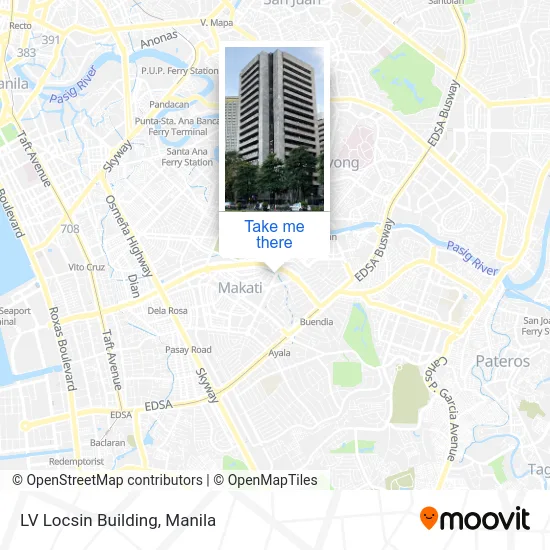LV Locsin Building map