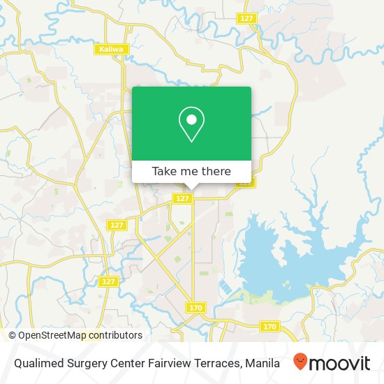 Qualimed Surgery Center Fairview Terraces map