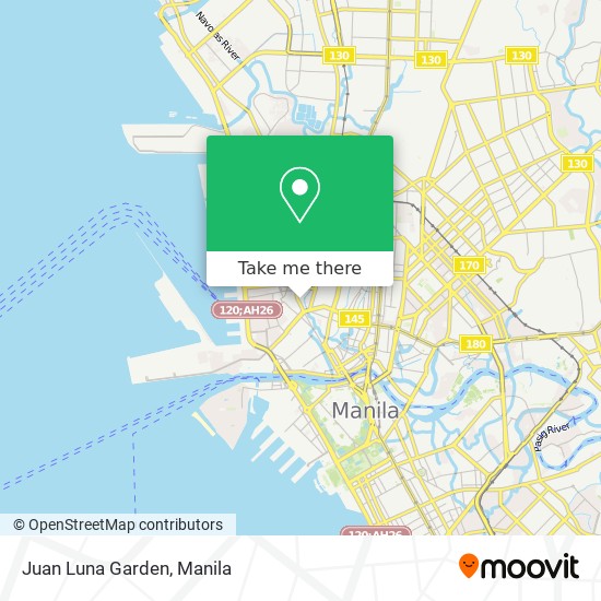 Juan Luna Garden map