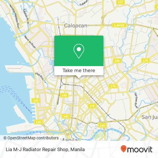 Lia M-J Radiator Repair Shop map