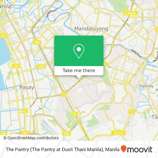 The Pantry (The Pantry at Dusit Thani Manila) map