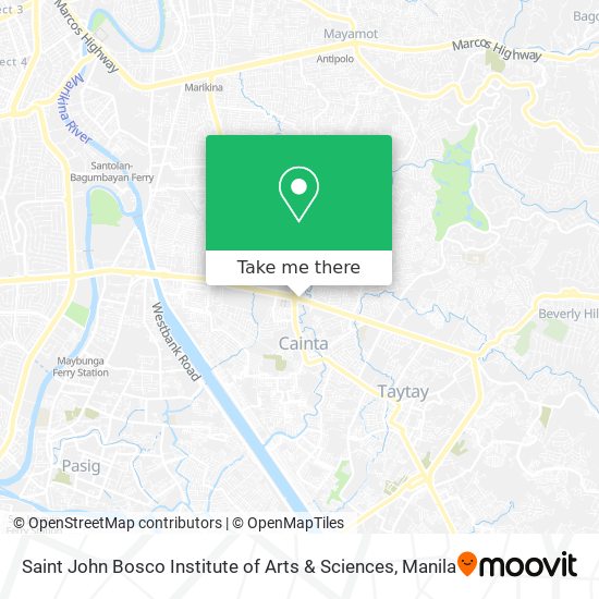 Saint John Bosco Institute of Arts & Sciences map