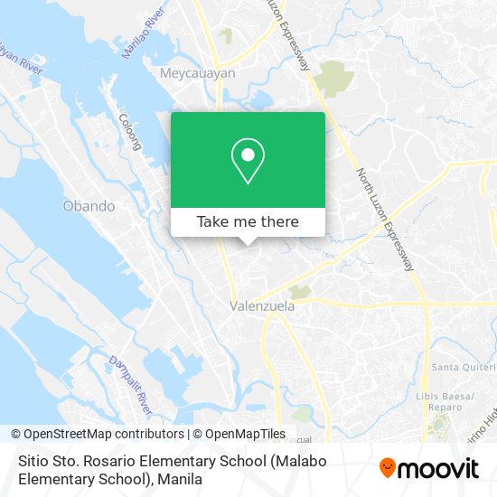 Sitio Sto. Rosario Elementary School (Malabo Elementary School) map
