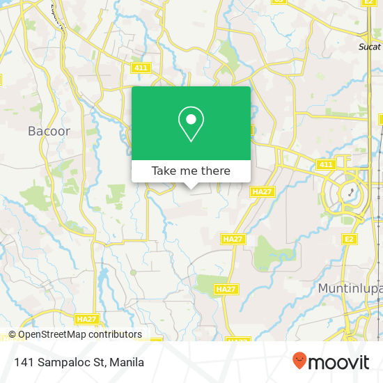 141 Sampaloc St map
