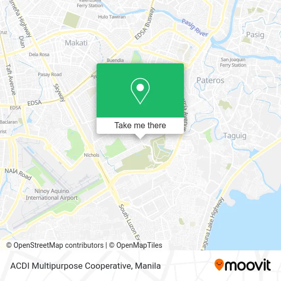 ACDI Multipurpose Cooperative map